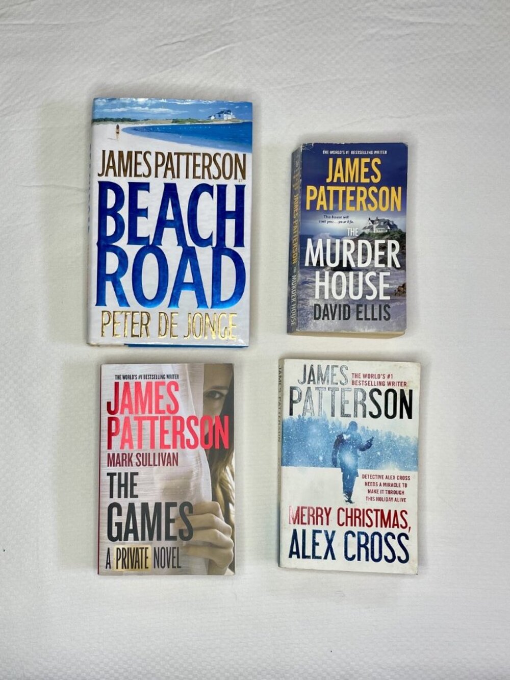 James Patterson Thriller Book Lot | Set of 4 Novels